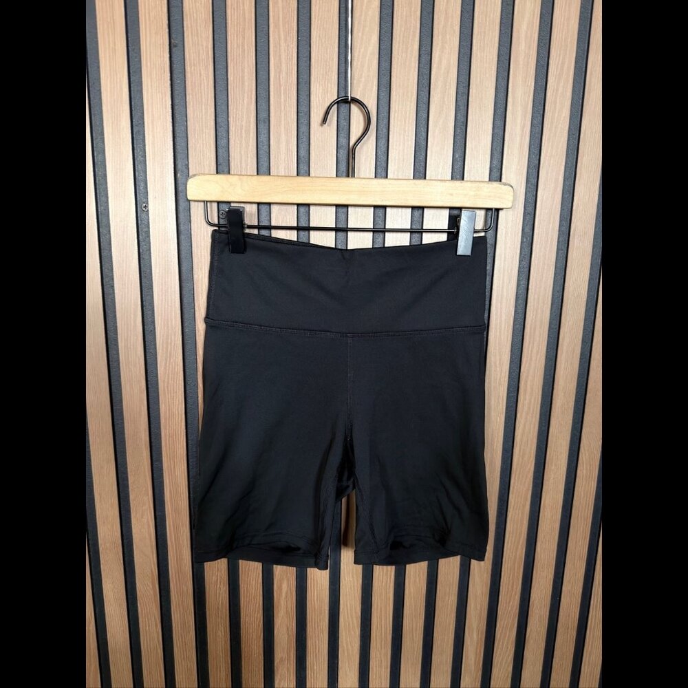 Fabeltics Biker Shorts Small Womens Black 5.5” Inseam Low Rise